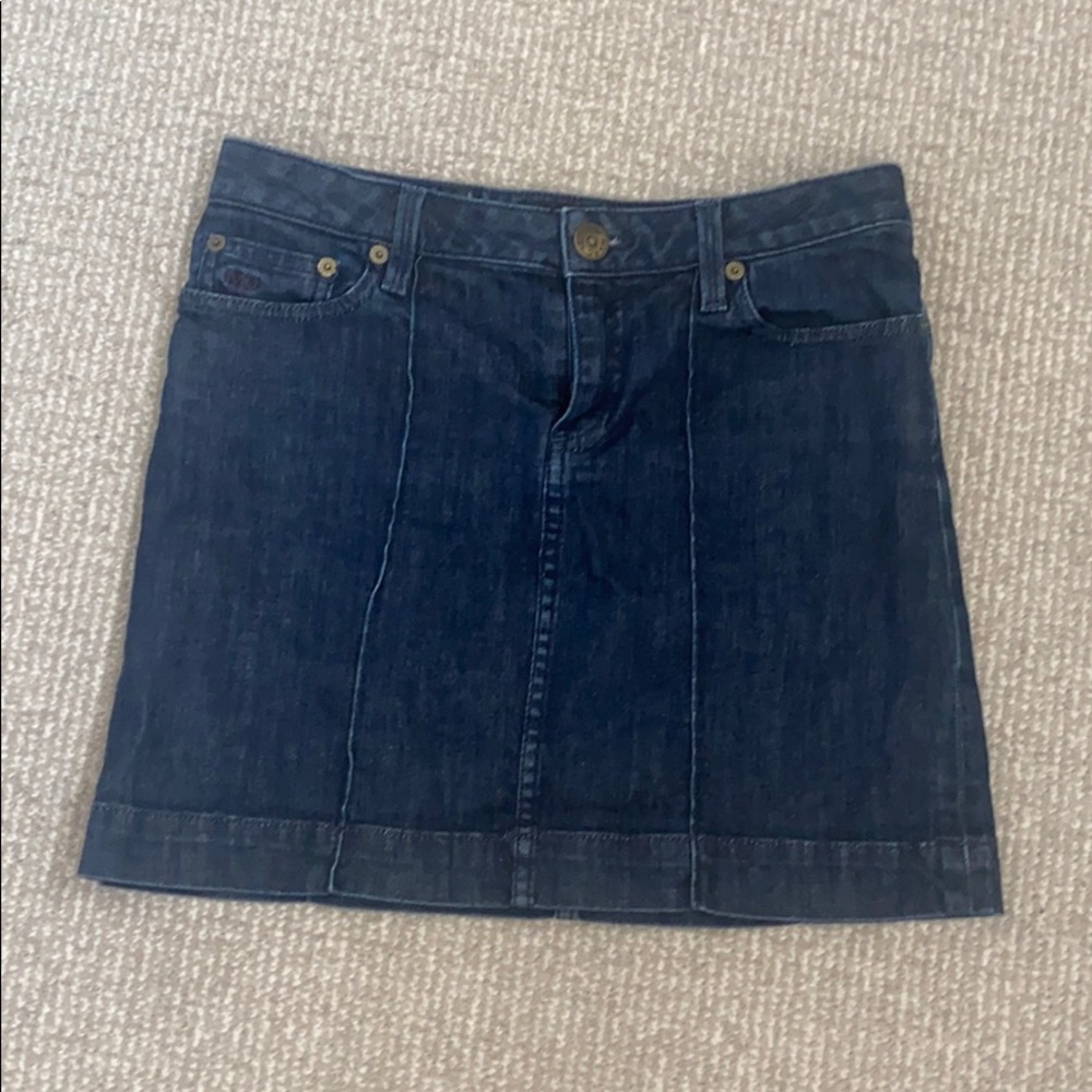 Marc jacobs denim mini skirt